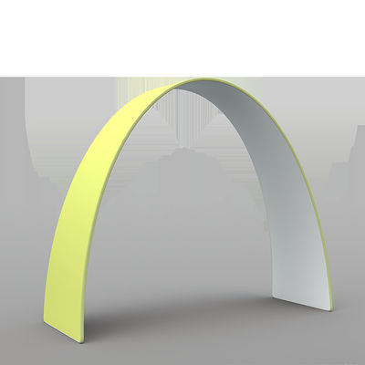 esposizioni del contesto della fiera commerciale dell'Expo CMYK del banco di mostra dell'arco del quadrato 230gsm