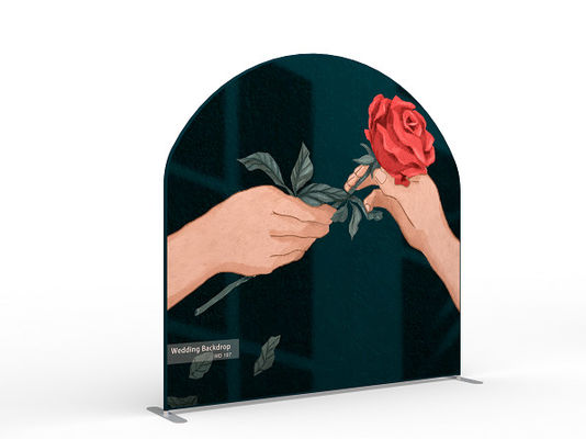 Nuovo contesto del cerchio del giro del metallo del piedistallo del fiore della tavola del dolce rotondo del supporto del contesto della decorazione di nozze di progettazione per nozze De