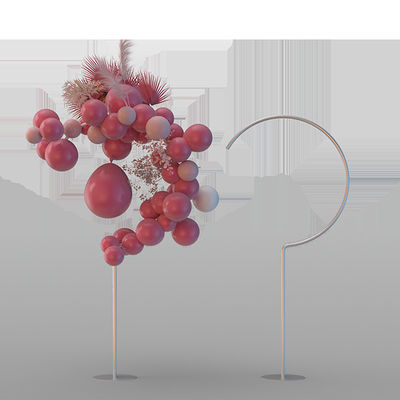 arco rotondo del pallone del contesto di compleanno della decorazione di nozze di 84.5in intorno al contesto