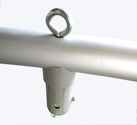 struttura d'attaccatura del segno dell'insegna del triangolo curva segno del cerchio portatile della fiera commerciale di 144in