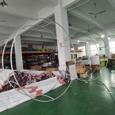 Segno d'attaccatura affusolato 60in di pop-up di mostra della fiera commerciale pieghevole circolare dell'esposizione