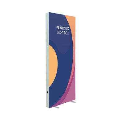 Peso leggero Frameless della scatola leggera di Lightbox del tessuto di alluminio della struttura LED Seg