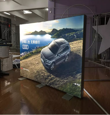 La doppia cabina della fiera commerciale della scatola leggera del lato SEG visualizza 1000x2200x80mm per la cabina dell'Expo