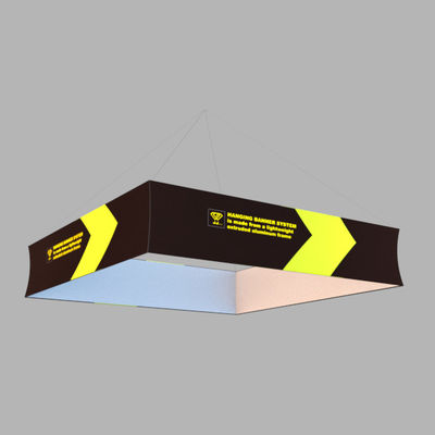 Insegna d'attaccatura del cerchio di pop-up di mostra del soffitto sopraelevato dell'esposizione per la pubblicità