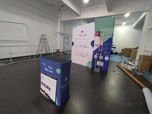 La mostra della fiera commerciale dell'Expo del ODM visualizza l'affitto della cabina di Redardant 10x20 della struttura 3x3