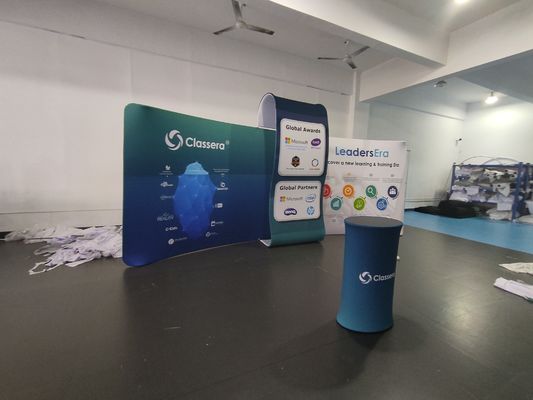 Cabina mobile dell'esposizione della fiera commerciale 6x6 dell'esposizione portatile di mostra per l'evento