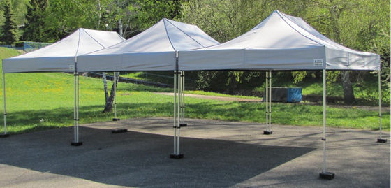 Tenda pieghevole del gazebo 10x10 del baldacchino regolabile di alluminio del cortile per accamparsi
