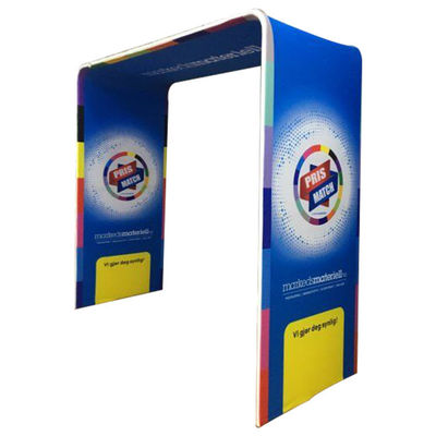 Supporto dell'arco della fiera commerciale del supporto del pallone della cabina dell'esposizione del tessuto di tensione singolo per la decorazione