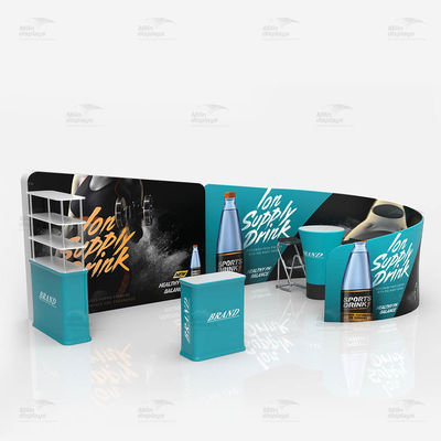 esposizione 10x20ft della cabina della fiera commerciale del supporto di mostra di 3x6 m. Aluminum Alloy Tube